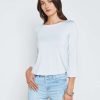 Best Lexa Boatneck Top Tees