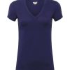 Clearance Becca Cotton V-Neck Tee Tees