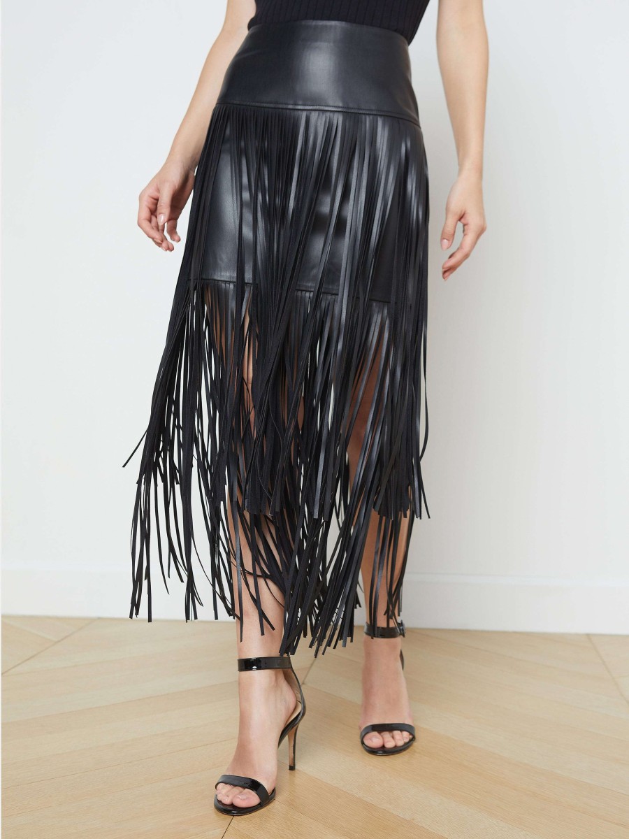 Best Karolina Fringe Skirt Pants, Shorts & Skirts