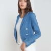 Clearance Wayne Denim Blazer Blazers & Jackets