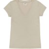 Wholesale Becca Cotton V-Neck Tee Tees