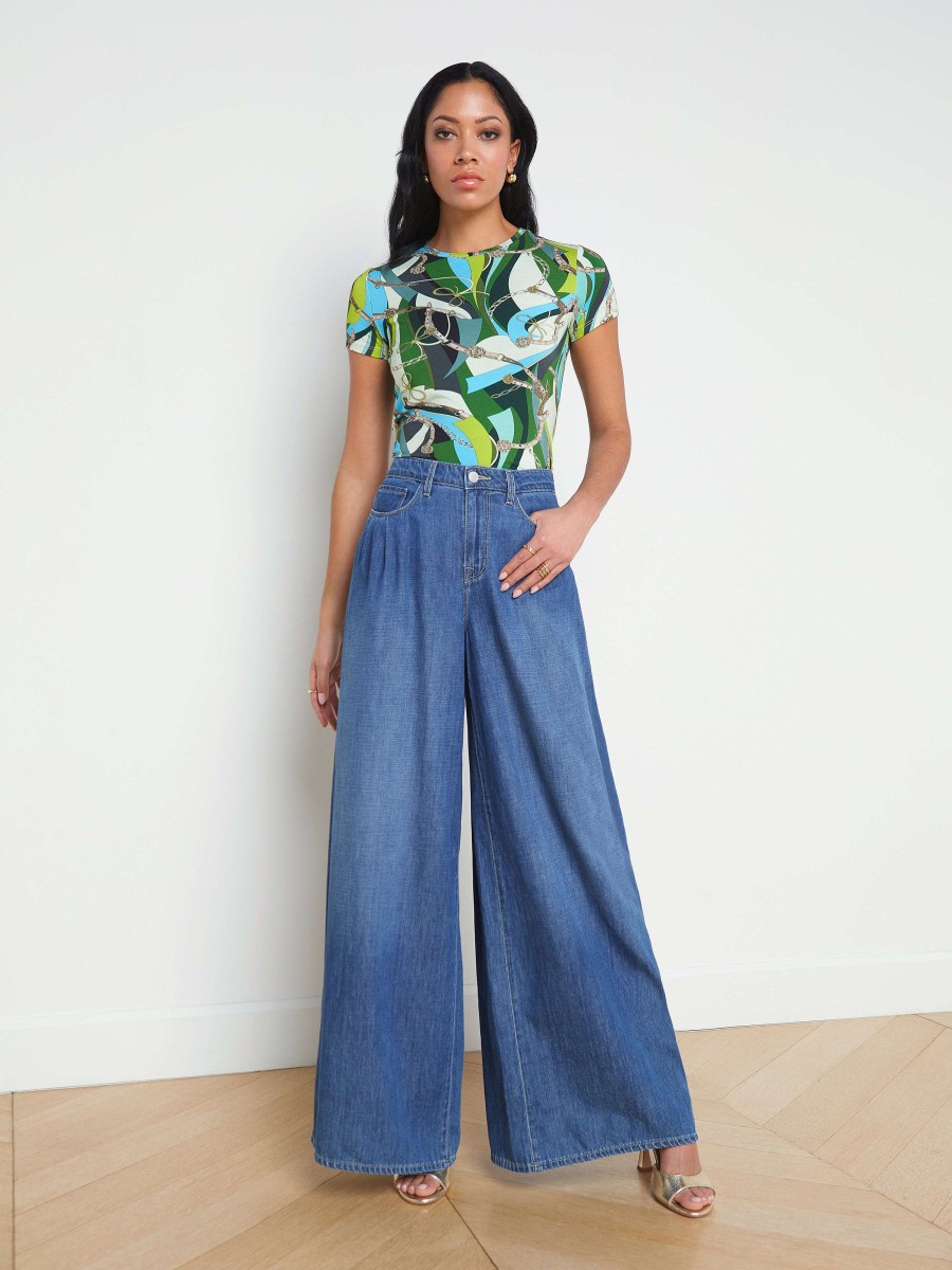 Clearance Lanae Super Wide-Leg Jean Wide & Relaxed