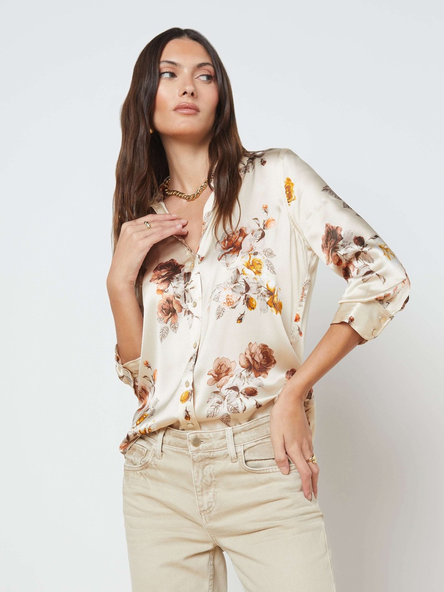 Wholesale Dani Silk Blouse Blouses & Tops