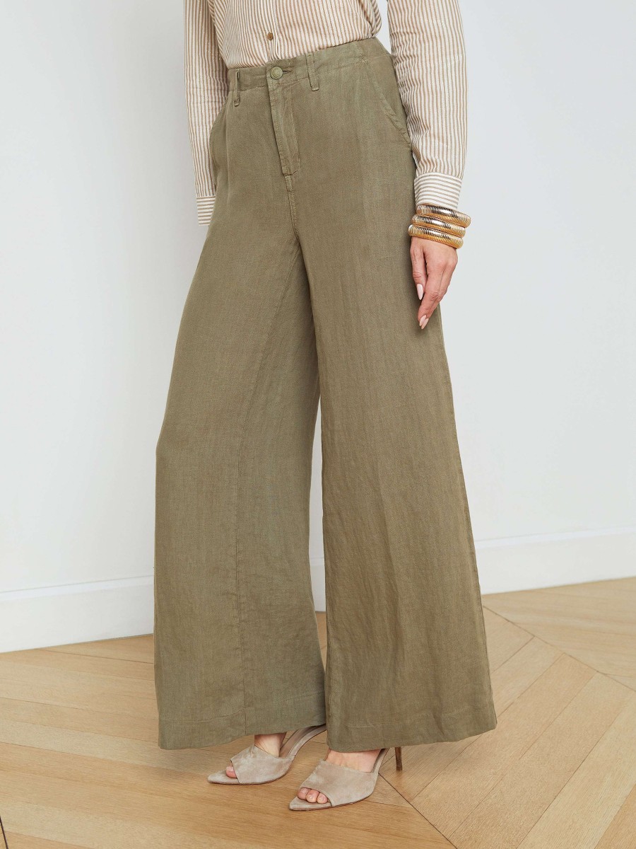 Hot Brie Linen Pant Pants, Shorts & Skirts