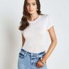 Best Ellie Cashmere Jersey Tee Tees